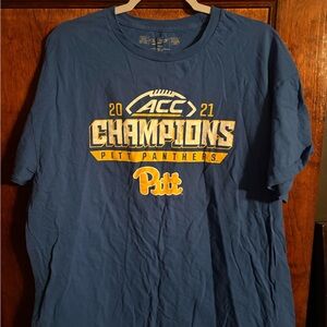 Blue Pitt Panthers ACC Champions T-Shirt